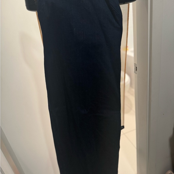 ZARA JEAN DRESS WITH SLIT IN THE BACK SO CUTE - Picture 2 of 2